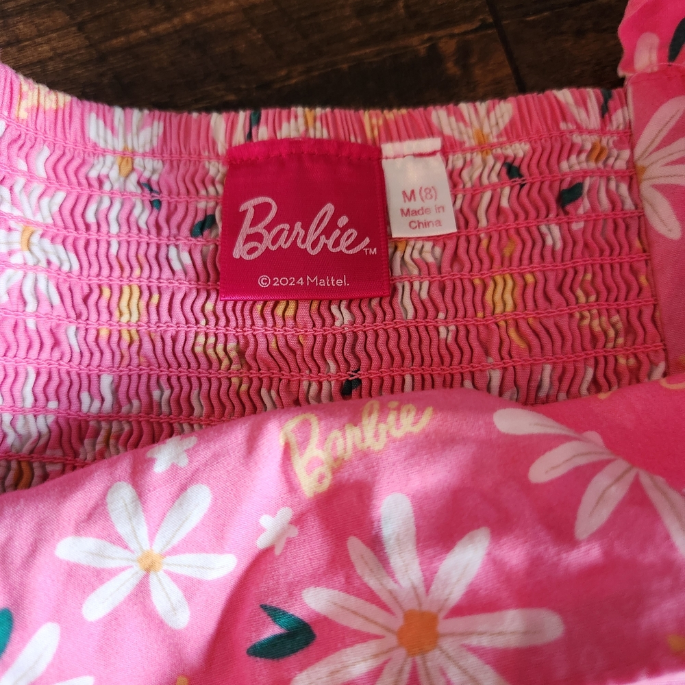 Barbie Floral Kids Dress - Picture 2 of 3